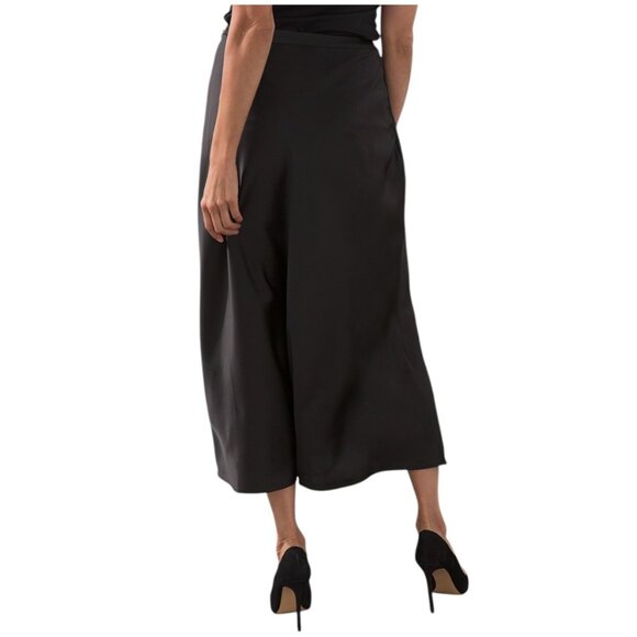 Chico's Black Label Stretch Satin Skirt, Size 18, Black NWT - Picture 2 of 12